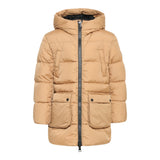Herno Giubbino tinta unita con Cappuccio Cammello per Bambino PI0001548 CAMMELLO HERNO 