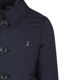 Herno Giubbino tinta unita con Zip E Colletto Blu per Bambino PI00156B12456Z BLU HERNO 