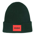 Hugo Cappello tinta unita con Logo Verde per Bambino G00259 VERDE HUGO 