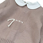 I Delfi Completo 2Pz Maglia-Pantalone Beige per Neonato 24A4181 BEIGE I DELFI 