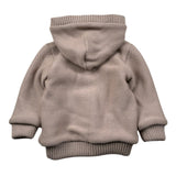 I Delfi Cappotto tinta unita con Cappuccio Beige per Neonato 25A6507 BEIGE I DELFI 