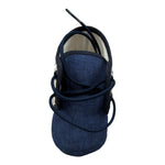 I Delfi Scarpine Bicolore Cn Lacci Blu/Beige per Neonato 25P5568 BLU/BEIGE I DELFI 