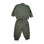Iceberg Completo 2 Pezzi Felpa-Pantalone tinta unita Verde per Neonato COMP6302BXX VERDE ICEBERG 