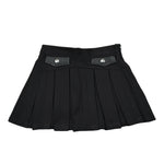 Iceberg Gonna tinta unita Nero per Bambina GOICE6350J NERO ICEBERG 