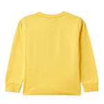 Iceberg Felpa tinta unita Girocollo con Stampa Giallo per Bambino MFICE6312J GIALLO ICEBERG 