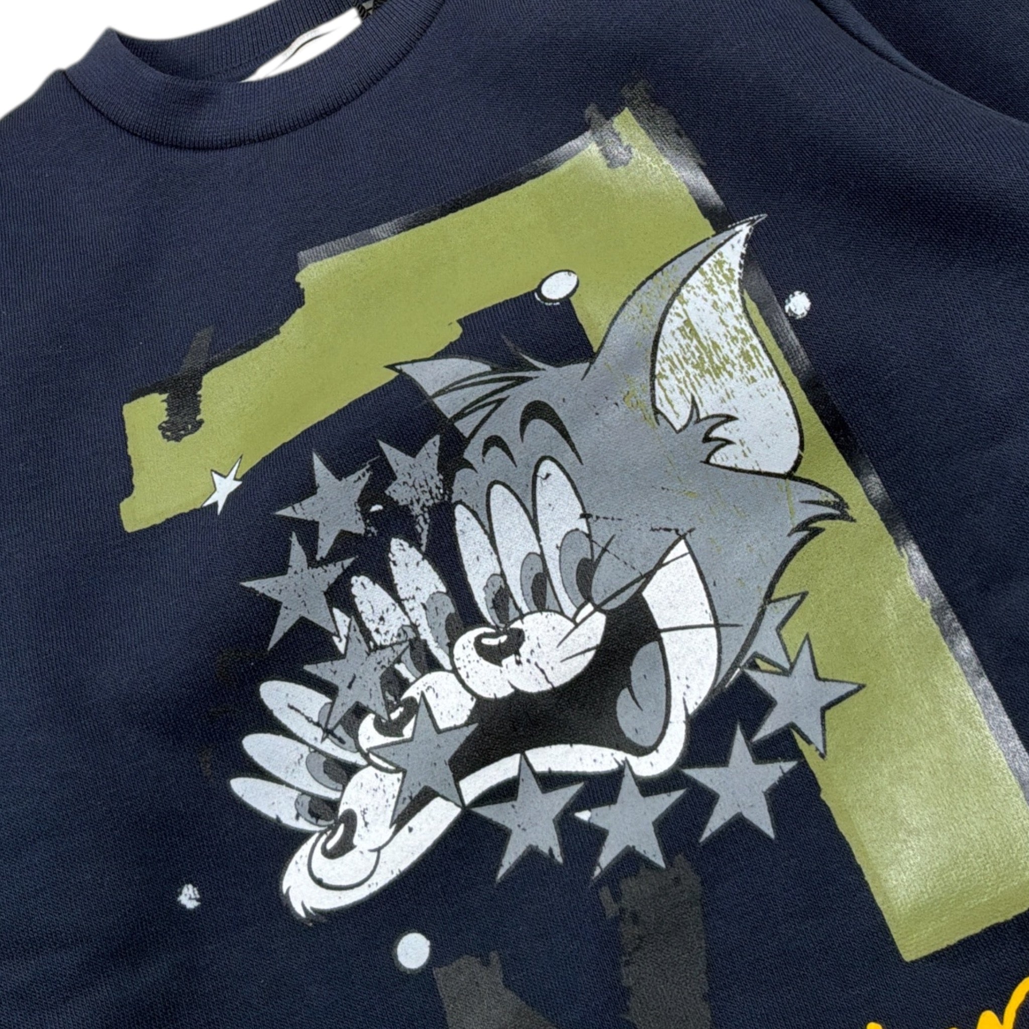 Iceberg Felpa tinta unita con Stampa Blu per Neonato MFICE6322B BLU ICEBERG 