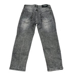 Iceberg Jeans tinta unita con Girovita Regolabile Nero per Bambino PTICE6308J NERO ICEBERG 