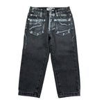 Iceberg Jeans tinta unita con Girovita Regolabile Grigio per Neonato PTICE6312B GRIGIO ICEBERG 