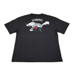 Iceberg T-Shirt Girocollo tinta unita con Logo Nero per Bambino TSICE6306J NERO ICEBERG 