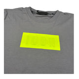 Icon T-Shirt Girocollo tinta unita con Stampe Logo Grigio per Bambino IBKS00832 GRIGIO ICON 