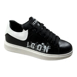 Icon Sneakers tinta unita con Stampa Nero per Bambino IC1004 NERO ICON 