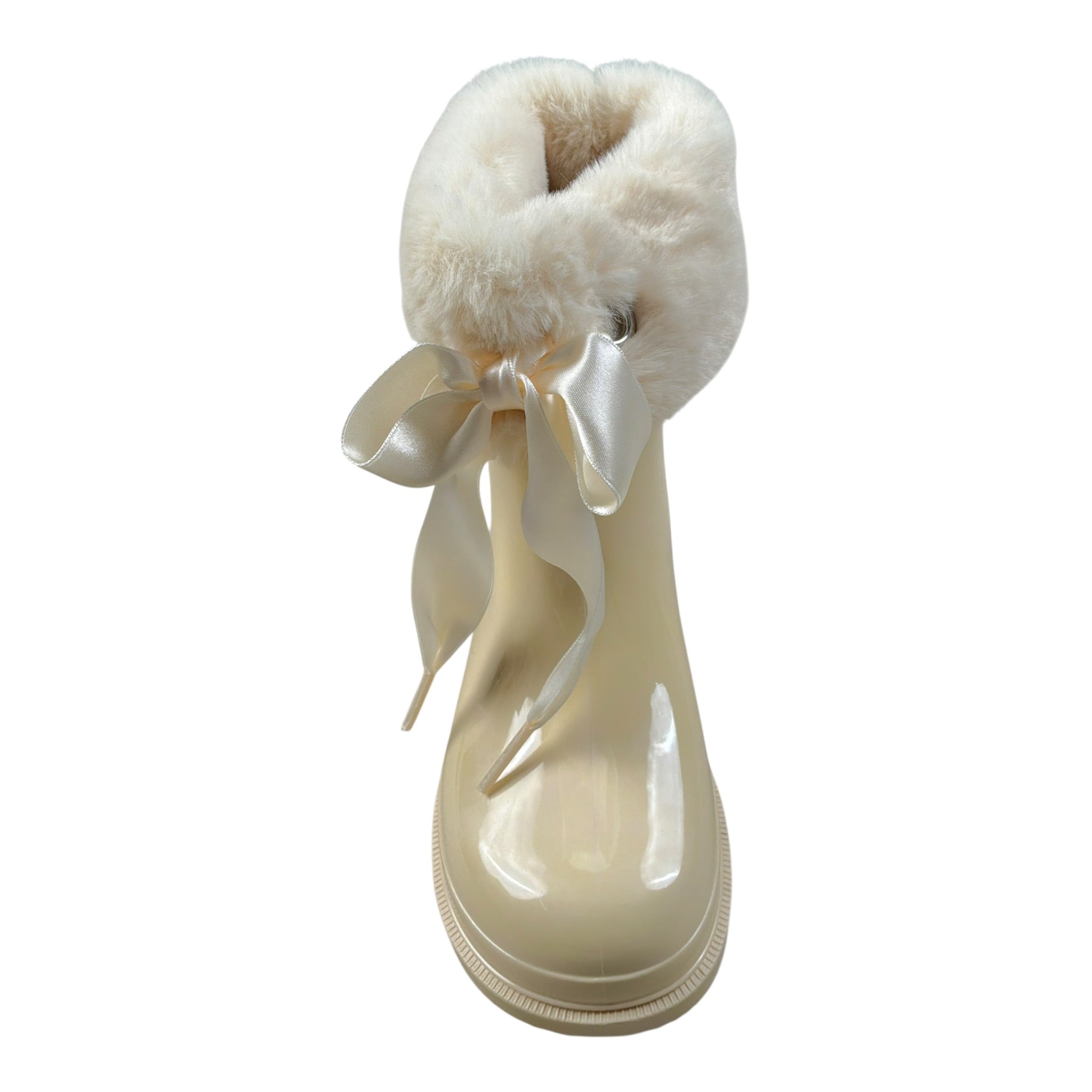 Igor Stivali tinta unita con Peluche Beige per Bambina W10258X BEIGE IGOR 