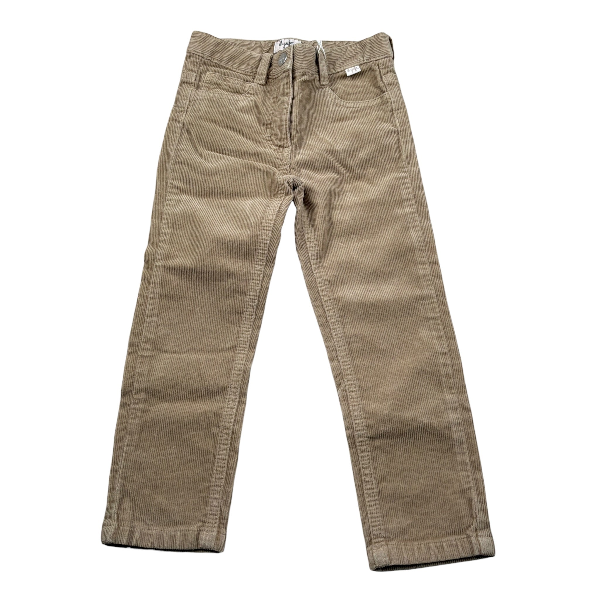 Il Gufo Pantalone tinta unita con Girovita Regolabile Beige per Bambino A24PL172V6022 BEIGE IL GUFO 
