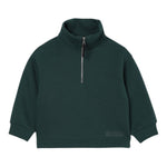 Il Gufo Felpa tinta unita con Zip Verde per Neonato A25GCF0003M0154N VERDE IL GUFO 