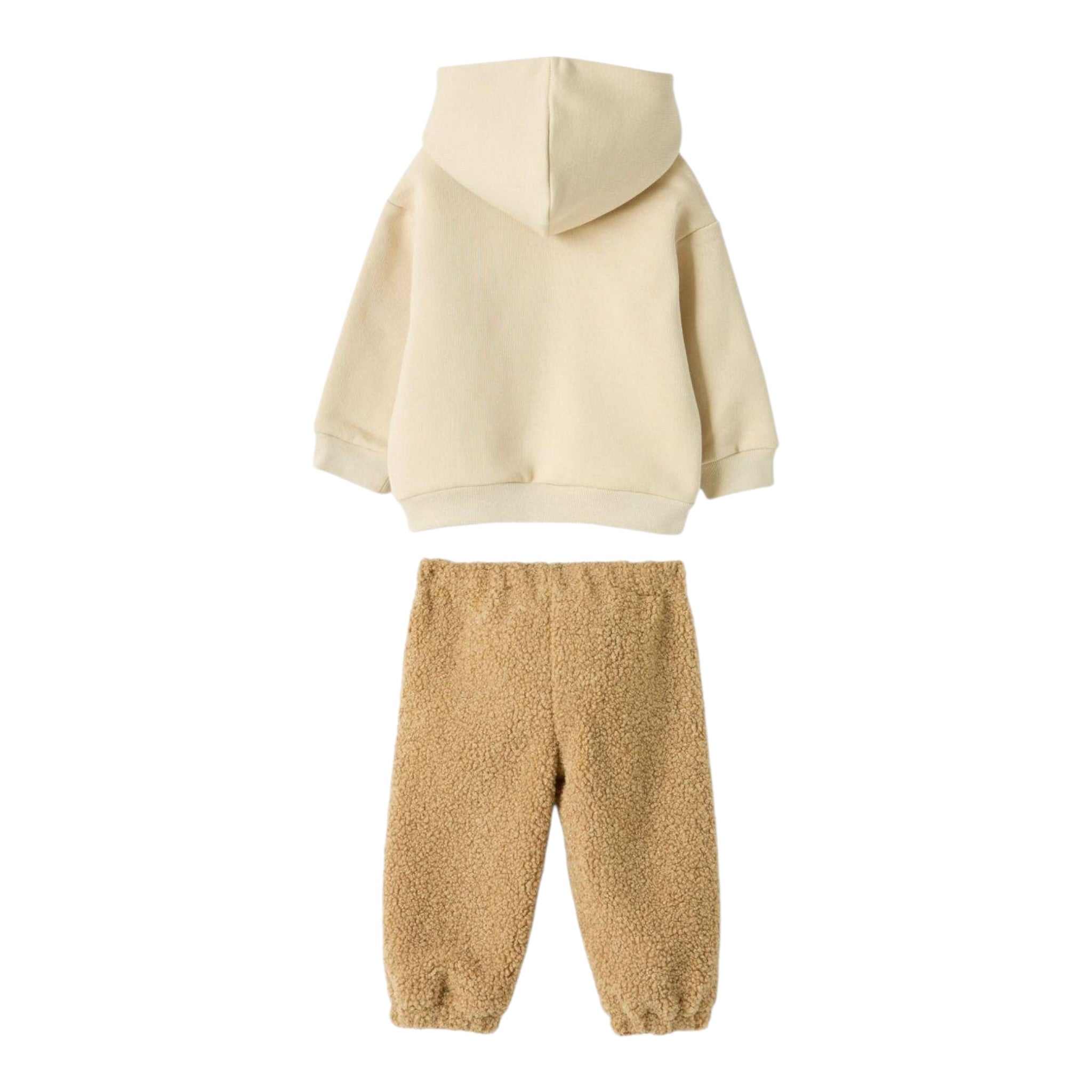 Il Gufo Completo 2 Pezzi Felpa-Pantalone Beige per Bambino A25GDF0006M0107 BEIGE IL GUFO 