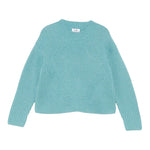 Il Gufo Maglia Girocollo tinta unita Azzurro per Neonata A25GMA0010EM223 AZZURRO IL GUFO 