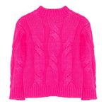 Il Gufo Maglia tinta unita Girocollo Fuxia per Neonata A25GMA0016EM913N FUXIA IL GUFO 