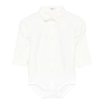 Il Gufo Camicia Body Manica Lunga tinta unita Bianco per Neonato A25GMB0004C0019 BIANCO IL GUFO 