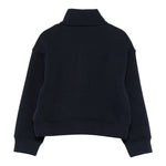Il Gufo Felpa tinta unita con Zip Blu per Neonato A25GMF0005M0154 BLU IL GUFO 