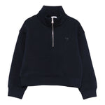 Il Gufo Felpa tinta unita con Zip Blu per Neonato A25GMF0005M0154 BLU IL GUFO 