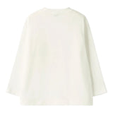 Il Gufo Shirt tinta unita con Stampa Bianco per Bambino A25GTA0009MF002J BIANCO IL GUFO 