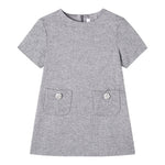Il Gufo Abito Mezza Manica tinta unita Grigio per Neonata A25GVM0001W0065 GRIGIO IL GUFO 