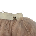 Illiana Gonna tinta unita con Tulle Beige per Neonata 741F BEIGE ILLIANA 