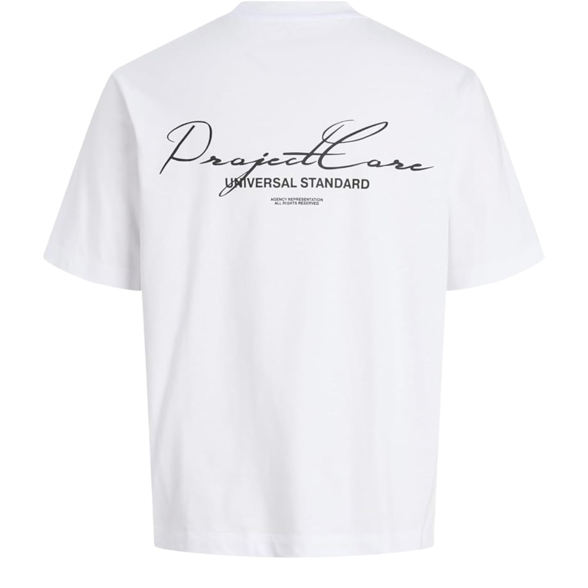 Jack&Jones T-Shirt tinta unita con Stampa Bianco per Bambino 12284046 BIANCO JACK&JONES 