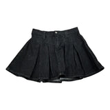 Janice Gonna In Denim tinta unita Nero per Bambina JN827R NERO JANICE 