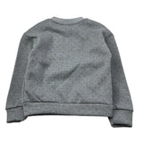 Janice Felpa tinta unita con Brillantini Grigio per Bambina JN951B GRIGIO JANICE 