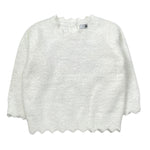 Janice Maglia tinta unita Bianco per Neonata JN988N BIANCO JANICE 