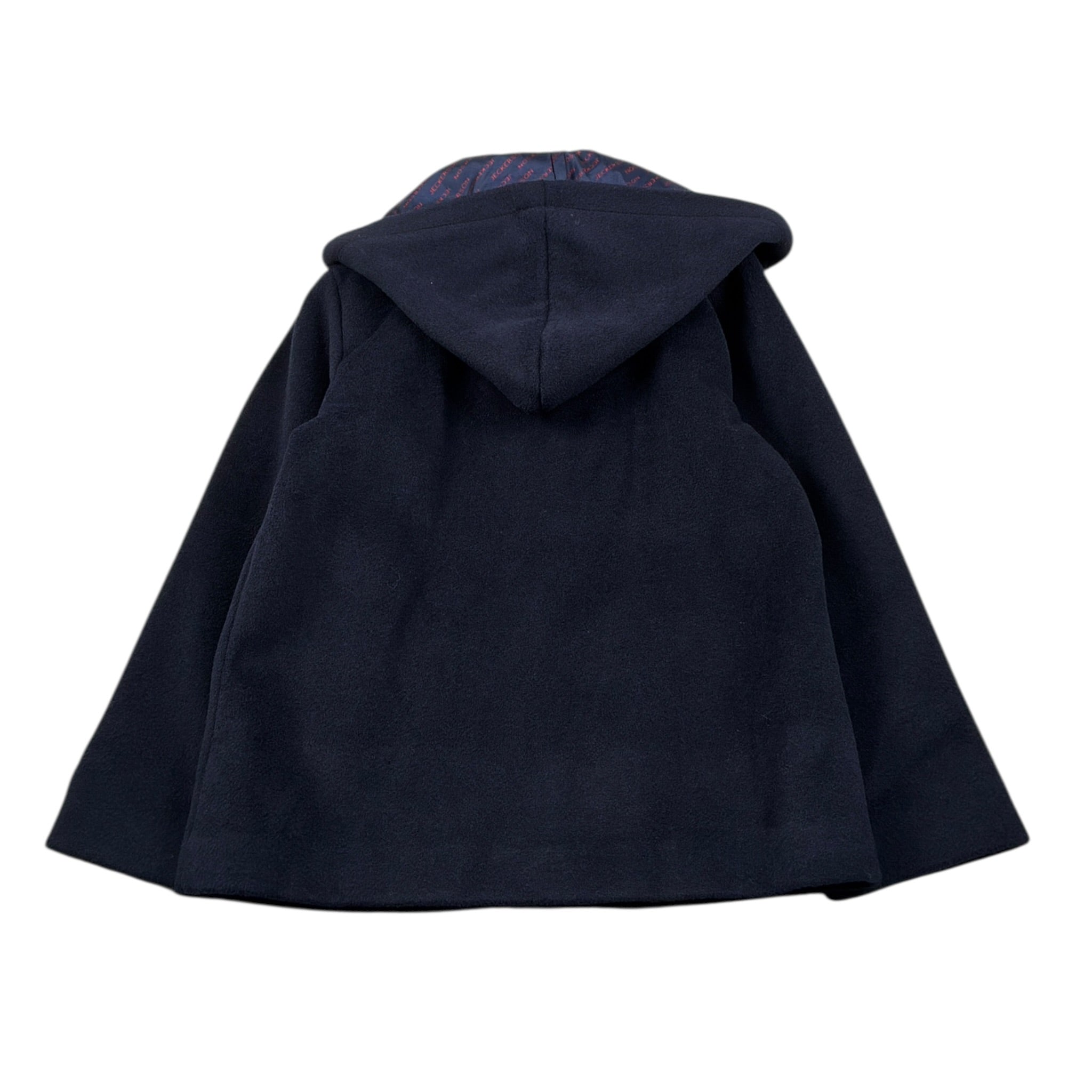 Jeckerson Cappotto tinta unita con Cappuccio Blu per Neonato JB4274N BLU JECKERSON 