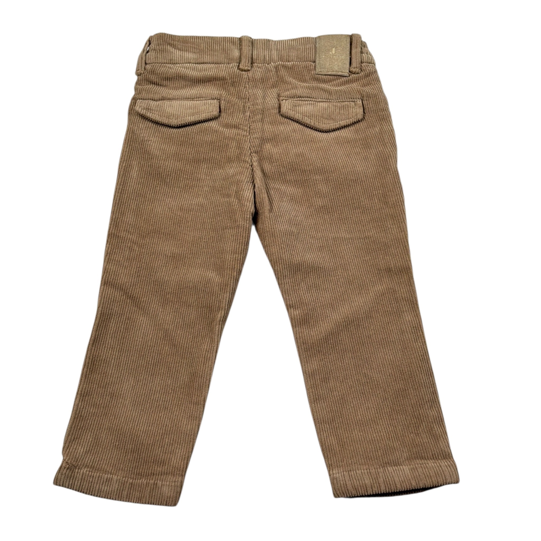 Jeckerson Pantalone tinta unita In Camoscio Beige per Neonato JN4252 BEIGE JECKERSON 