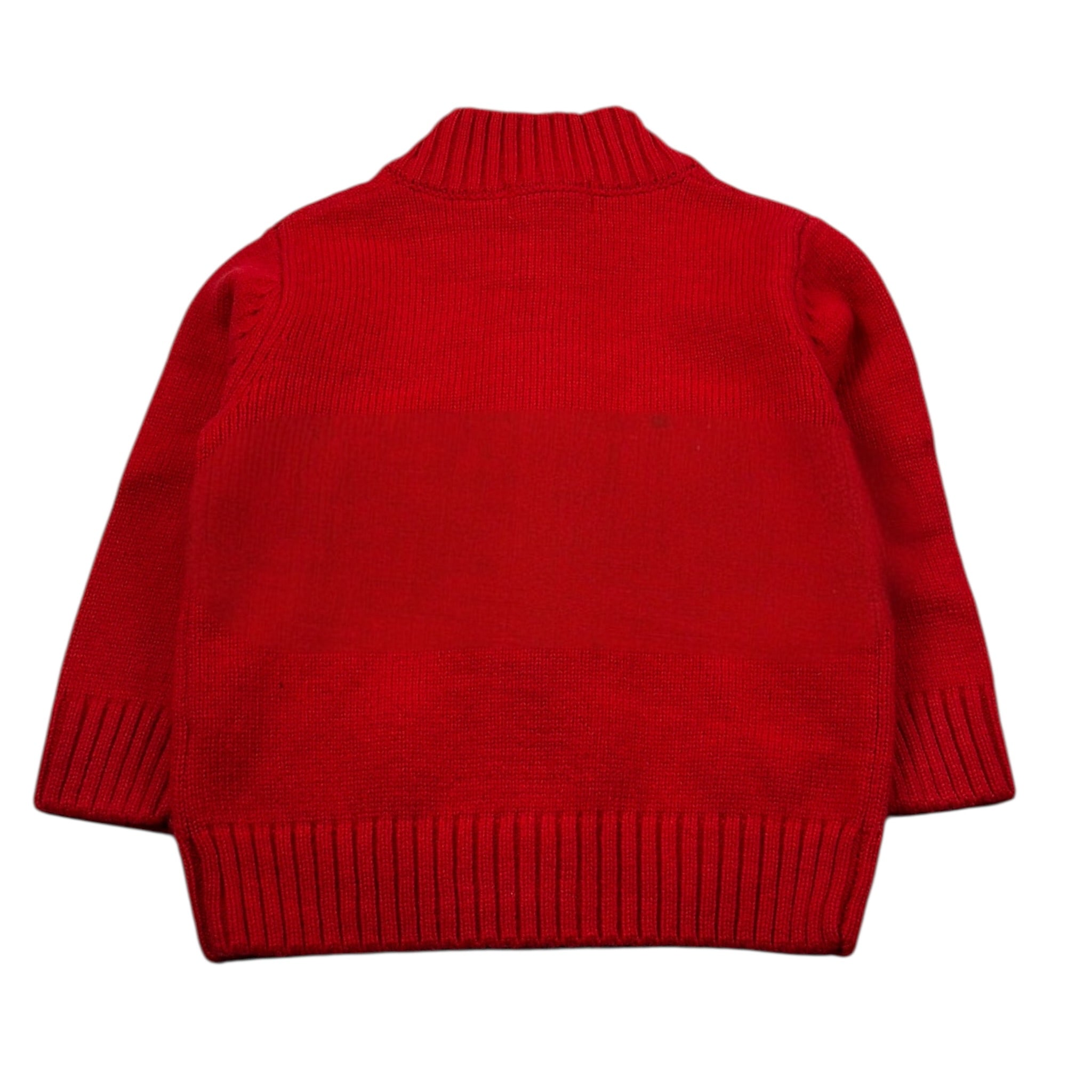 Jeckerson Maglia con Zip tinta unita Rosso per Neonato JN4260 ROSSO JECKERSON 