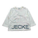 Jeckerson Shirt Girocollo tinta unita Cn Ricami Bianco per Neonato JN4312 BIANCO JECKERSON 