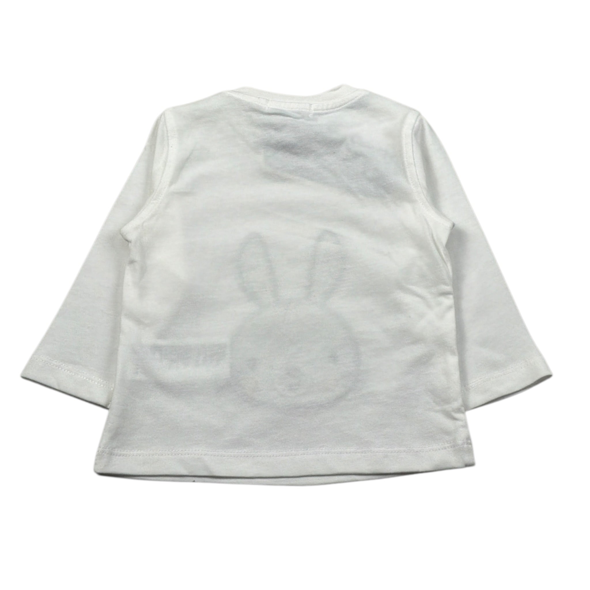Jeckerson Shirt Girocollo tinta unita Cn Ricami Bianco per Neonato JN4339 BIANCO JECKERSON 