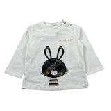 Jeckerson Shirt Girocollo tinta unita Cn Ricami Bianco per Neonato JN4339 BIANCO JECKERSON 