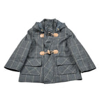 Jeckerson Cappotto tinta unita Cn Cappuccio Grigio per Neonato JN4347 GRIGIO JECKERSON 