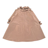Jesvrvm Abito tinta unita con Rouches Beige per Bambina CASSIOPEA BEIGE JESVRVM 