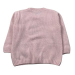 J.O. Milano Maglia Girocollo tinta unita con Ricami Rosa per Neonato 563A1 ROSA J.O. MILANO 