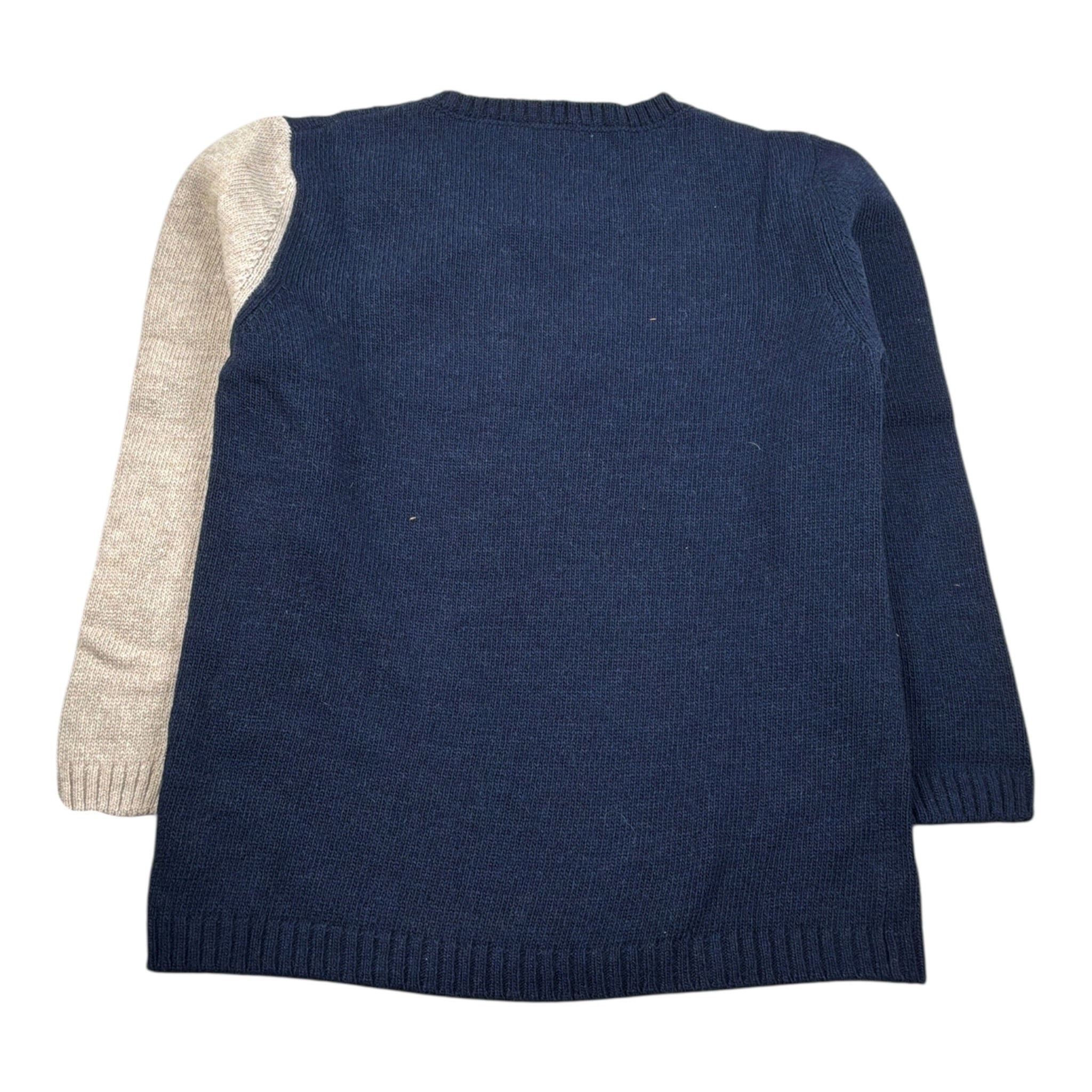 J.O. Milano Maglia Girocollo tinta unita con Stampa Blu per Bambino 563F3 BLU J.O. MILANO 