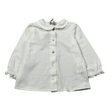 J.O. Milano Camicia Manica Lunga tinta unita Bianco per Neonata 566X99 BIANCO J.O. MILANO 