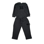 John Richmond Completo 2Pz Felpa-Pantalone Nero per Neonato RBA25005CFN NERO JOHN RICHMOND 