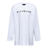 John Richmond Shirt tinta unita con Stampa Bianco per Neonato RBA25016TSXN BIANCO JOHN RICHMOND 