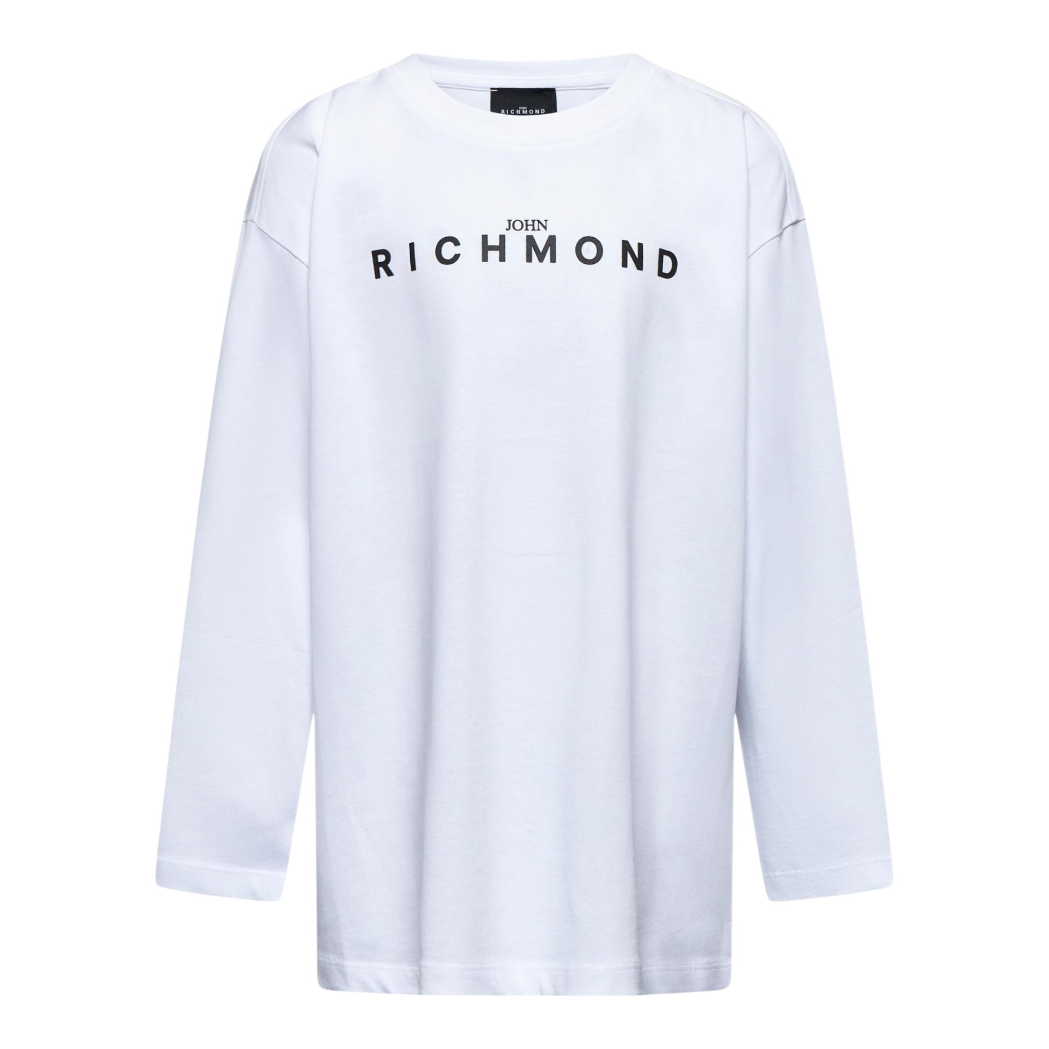 John Richmond Shirt tinta unita con Stampa Bianco per Neonato RBA25016TSXN BIANCO JOHN RICHMOND 