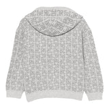 John Richmond Felpa In Maglia con Zip E Cappuccio Grigio per Bambino RBA25111MAXX GRIGIO JOHN RICHMOND 