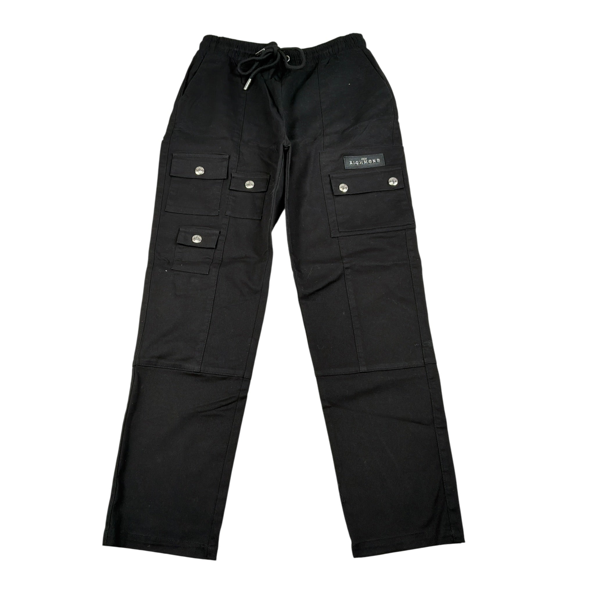 John Richmond Pantalone tinta unita con Elastico In Vita Nero per Bambino RBA25148PA NERO JOHN RICHMOND 