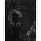 John Richmond Jeans tinta unita con Logo Nero per Neonato RBA25226JEXXXXN NERO JOHN RICHMOND 