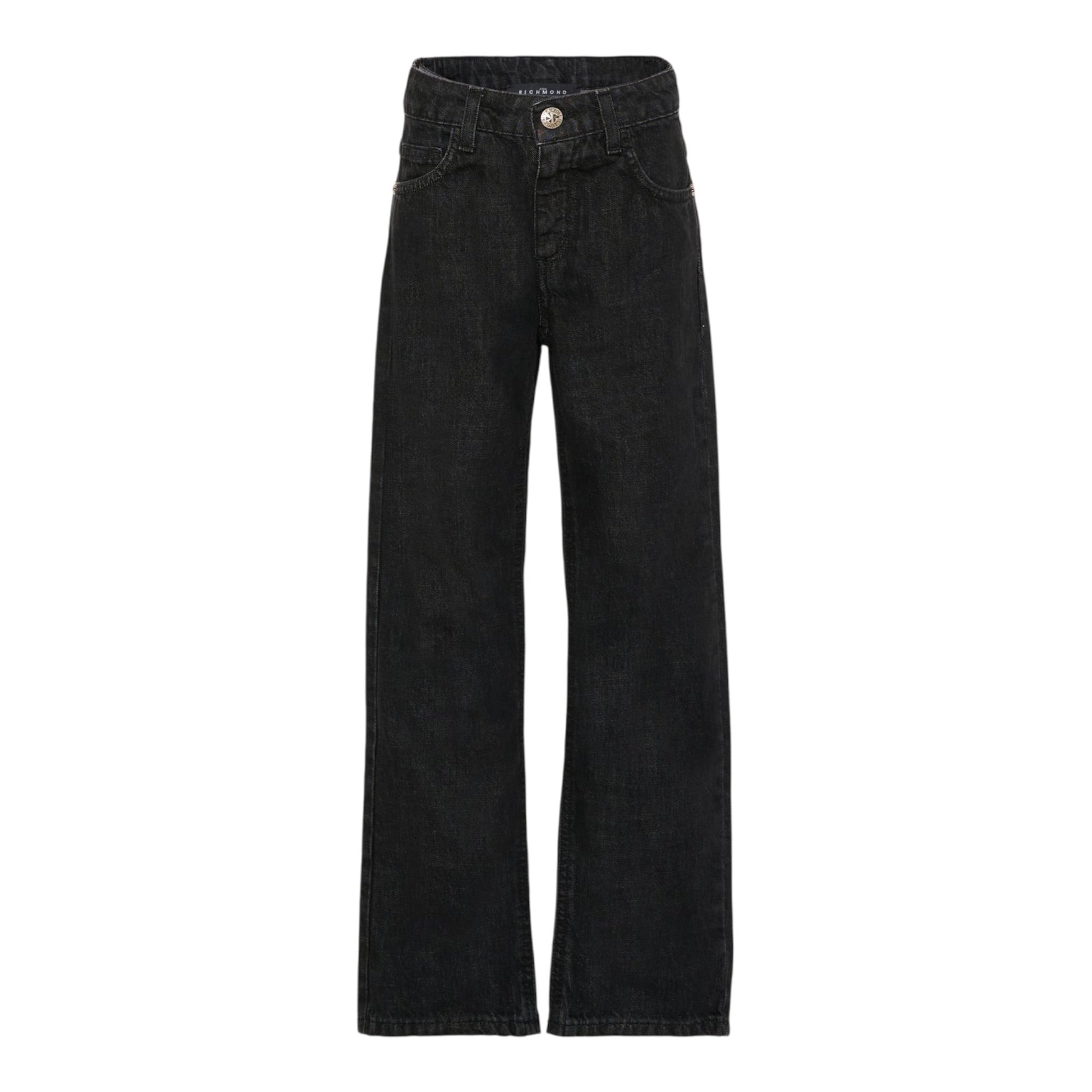 John Richmond Jeans tinta unita con Logo Nero per Neonato RBA25226JEXXXXN NERO JOHN RICHMOND 