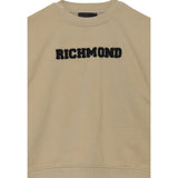 John Richmond Felpa tinta unita Girocollo con Stampa Beige per Bambino RBA25236FEX BEIGE JOHN RICHMOND 